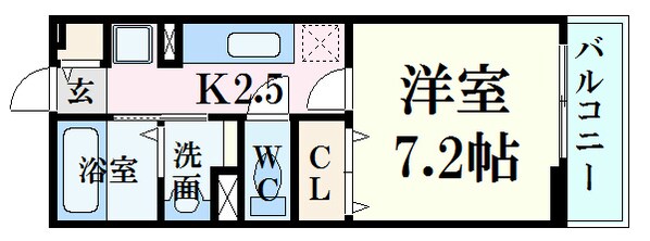 メゾンド・スカイの物件間取画像